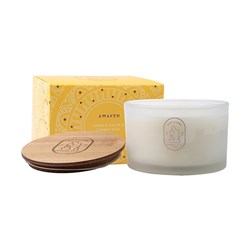 Soy Candle - Awaken - Lemon Blossom & Summer Moss